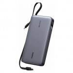 UGREEN Nexode PB552 25.000mAh 165W PowerBank 1x USB-A 1x USB-C 1x integriertes USB-C Kabel