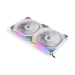 140mm Lian Li UNI FAN SL140 ARGB PWM Fan, Pack of 2 Incl. Controller White