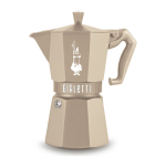 Bialetti 0009078, Mokka-Kanne, Sand, Aluminium, Stahl, 6 Tassen, Thermoplast, 1 St&uuml;ck(e)