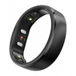 RingConn Smart Ring Gen2 f&uuml;r Frauen und M&auml;nner - Schlaf- und Fitness Tracking Wearable - Herzfrequenz - Matt-Schwarz Gr&ouml;&szlig;e 8