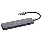 D VERBATIM USB-C Essentials Multiport Hub 7 Anschl&uuml;sse