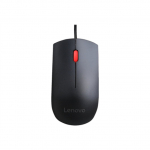 Lenovo Essential USB Wired Mouse, 1600 DPI, 1.8 m, 3 Buttons, Black | Lenovo | Essential USB Mouse | wired | Optical sensor | Black