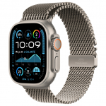 APPLE Watch Ultra 2 GPS + Cellular 49mm Natural Titanium Case with Natural Titanium Milanese Loop - S