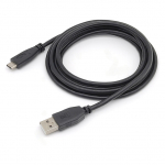 Equip Kabel USB-C2.0->A 3A St/St 0.50m schwarz