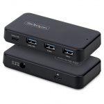 STARTECH.COM 4-Port USB-C und USB-A Hub 5Gbps Eigenstromversorgung 2-in-1 USB-C & USB-A Hostkabel 1x USB-C 3x USB-A 1x BC 1.2