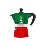 Bialetti Mokka-Kanne 0.1 l New Venus *Gr&uuml;n/Rot*