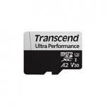 CARD microSD Card 128GB Transcend SDXC USD340S w/Adapter