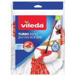 Turbo 2in1 Wischkopf (wei/rot, fr Wischmop EasyWring & Clean)