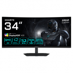 86,4cm/34" (3440x1440) GIGABYTE G34WQC2 1500R WQHD VA 1ms 200Hz HDMI DisplayPort HDR VESA Speaker