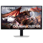81,3 cm (32") 3840 x 2160 Pixel SAMSUNG LS32DG802SUXEN 16:9 4K Ultra HD OLED 0,03 ms 240 Hz HDR DisplayPort HDMI USB-Hub Pivot Height VESA Speaker