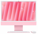 Apple iMac 24 inch: M4 10/10, 16GB, 256GB SSD - Pink