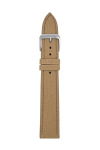 Recycled leather belt, light brown, 20 mm