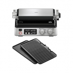 Houshold MultiGrill 7 Kontaktgrill CG 7040 (edelstahl, 2.000 Watt)
