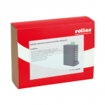 ROLINE Industrie Switch, 6x RJ-45 sowie 2x RJ-45 oder SC, unmanaged