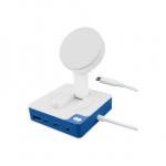 Hyper HyperDrive Flex MagCharge USB-C Hub, White/Blue | HD8100BUGL | HDMI ports quantity 1