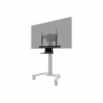 Neomounts Floor stand | AV45-500BL Laptop Shelf Kit | Height adjustment | 43-110 " | Maximum weight (capacity) 2.5 kg | Black AV45-500BL