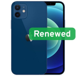 Apple Renewed | Grade C | iPhone 12 | 64 GB | Blue | 5G | O