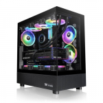 Thermaltake PC case View 270 Tempered Glass, glass side, CT140 Fan - black