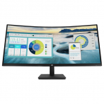 86.36cm/34'' (3440x1440) HP P34hc G4 Curved 21:9 5ms 60Hz HDMI DisplayPort USB-C VESA Speaker WQHD Black