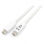 Equip Kabel USB-C 3.2 -> C St/St 2.00m 3A/20V ws