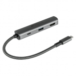 GoodConnections HUB-C002A USB-C HUB 3-Port 1xHDMI; 1xUSB-C; 1xUSB 3.0 Anthrazit
