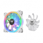 120mm Thermaltake SWAFAN 12 RGB Radiator Fan TT Premium Edition White 3 Pack