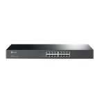 TP-LINK | Switch | TL-SF1016 | Unmanaged | Rackmountable | 10/100 Mbps (RJ-45) ports quantity 16 | Power supply type External