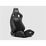 Next Level Racing | ERS4 Elite PU Leather & Suede Edition | Reclining Seat | PU Leather and Suede | Black NLR-E053