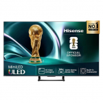 Hisense U7Q, 55'', 4K UHD, Mini LED, must - Teler / 55U7Q