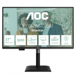 AOC 68,6cm (27") Q27P4CV 16:09 HDMI+DP+USB-C Lift Sp. Bl.