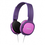 Philips SHK-2000PK/00 pink On Ear Kinderkopfh&ouml;rer schnurgebunden 3,5mm Klinke
