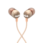 Marley Wired Earbuds | Smile Jamaica | Built-in microphone | USB Type-C | Copper