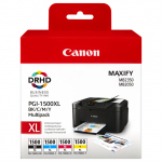 Canon Tinte PGI-1500XL 9182B004 4er Multipack (BKMCY) bis zu 1.020 Seiten gem&auml;&szlig; ISO/IEC 24711