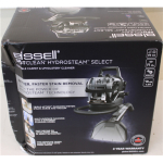 Renew. Bissell SpotClean HydroSteam Select | Bissell Portable Carpet and Upholstery Cleaner | SpotClean HydroSteam Select | Corded operating | Washing function | 1000 W | Black | 24 month(s) | DAMAGED PACKAGING