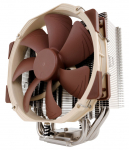 Noctua NH-U14S - Processor cooler - (for: Intel LGA1851, LGA1700, LGA1200, LGA1156, LGA1155, LGA1151, LGA1150 and AMD AM5, AM4 ) - aluminium and copper - 140 mm