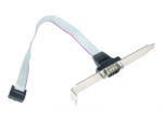 GEMBIRD RS-232 Serial Port - DB-9 (M) to 10 PIN IDC (M) - 25 cm