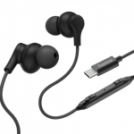 Hama In ear headphones Curly USB-C black
