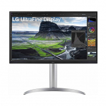 68,47cm/27" (3840x2160) LG UltraFine 27UQ850V-W 16:9 4K IPS 5ms 60Hz HDR400 HDMI DP USB-C Speaker Pivot Silver