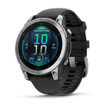 Garmin fenix E (47mm) schwarz/silber