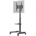 Goobay Floor stand | TV Presentation Stand Basic, Size L | Height adjustment | 37-70 " | Maximum weight (capacity) 35 kg | Black 59507