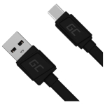 Green Cell USB-C > USB 3.0 (ST-ST) 0,25m Ladekabel Schwarz