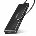 I/O HUB USB-C 7PORT FLAT/0.3M HUE-F7C AXAGON