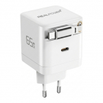 REALPOWER GaN Charger 65W weiss,65 Watt, 2x Type-C