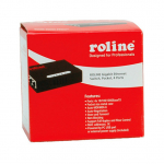 ROLINE Gigabit Ethernet Switch, Pocket, 4 Ports