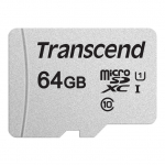 CARD microSD Card 64GB Transcend SDXC USD300S (ohne Adapter)