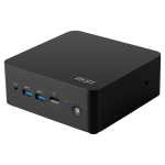 MSI Cubi NUC 1MG-001EU Intel Core 7 150U 16 Go DDR5-SDRAM 1 To SSD Windows 11 Pro Mini PC