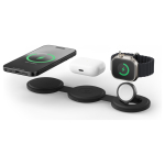 OntheGo Wireless Charger mit QI2, Schwarz, 3 in 1, 15W, ST-QTG31K