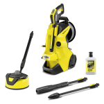 Krcher K 4 Premium Power Control Flex Home (gelb/schwarz, mit Dreckfrser, Schlauchtrommel und Flchenreiniger T 5)