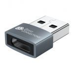 GoodConnections USB-A 2.0 > USB-C (ST-BU) Adapter Grau