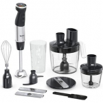 TEFAL | HB67G830 Quickchef+ | Hand Blender | 1000 W | Number of speeds 20 | Turbo mode | Black/Stainless steel